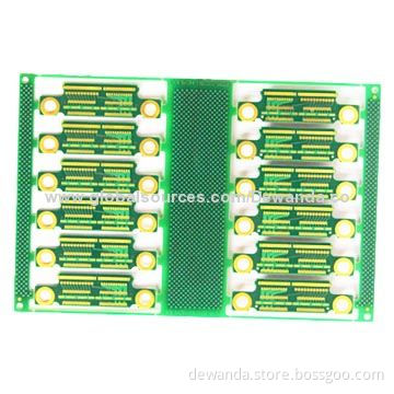 Double-sided 2L PCBs, FR-4 Base Materials, 1.6mm Board Thickness